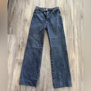 Women’s Zara Dark Blue Straight Leg Jeans